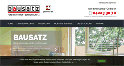 Desktop Screenshot of bausatz.com